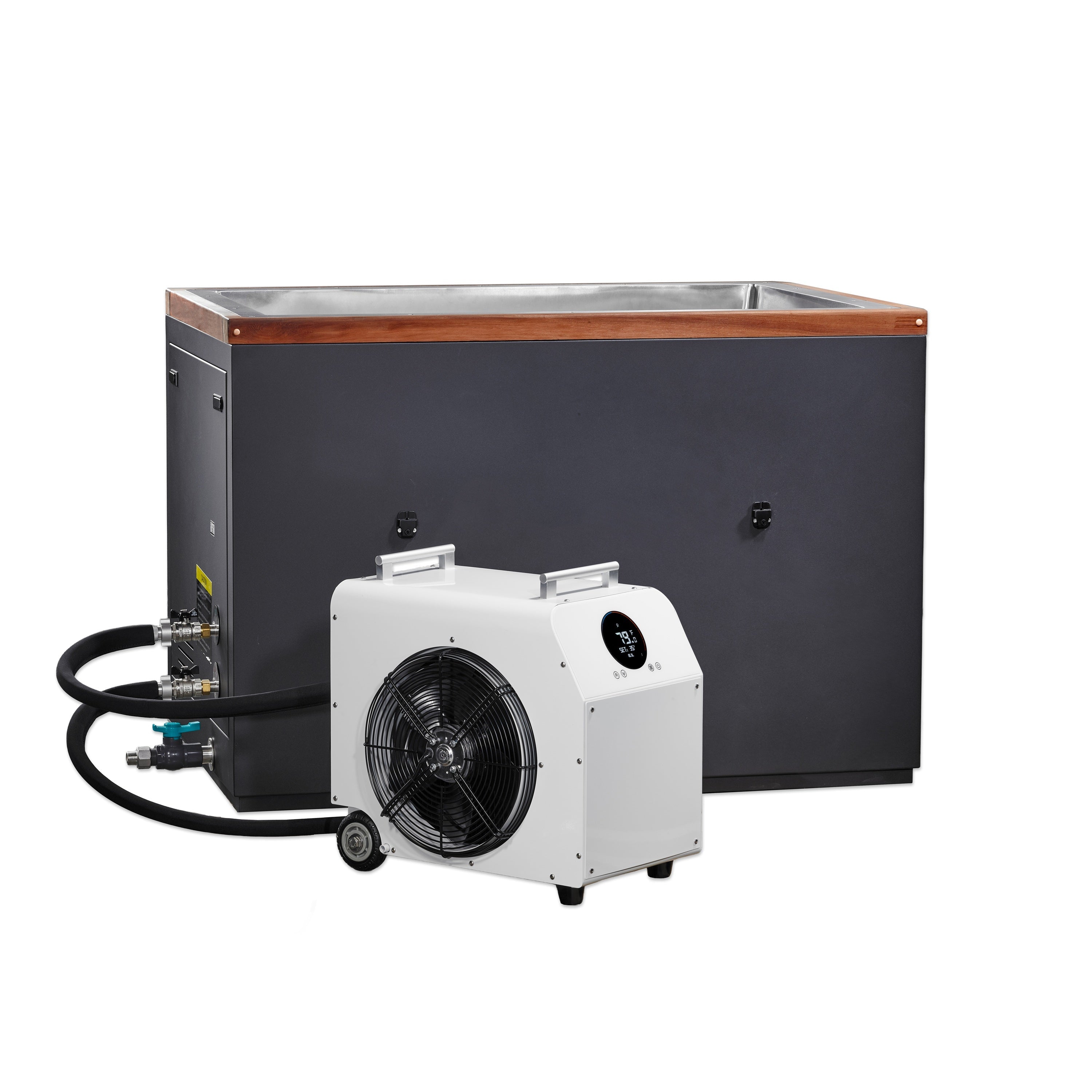 Dynamic Cold Therapy CUBOID XL 304 Stainless Steel Cold Plunge Immersion Tub