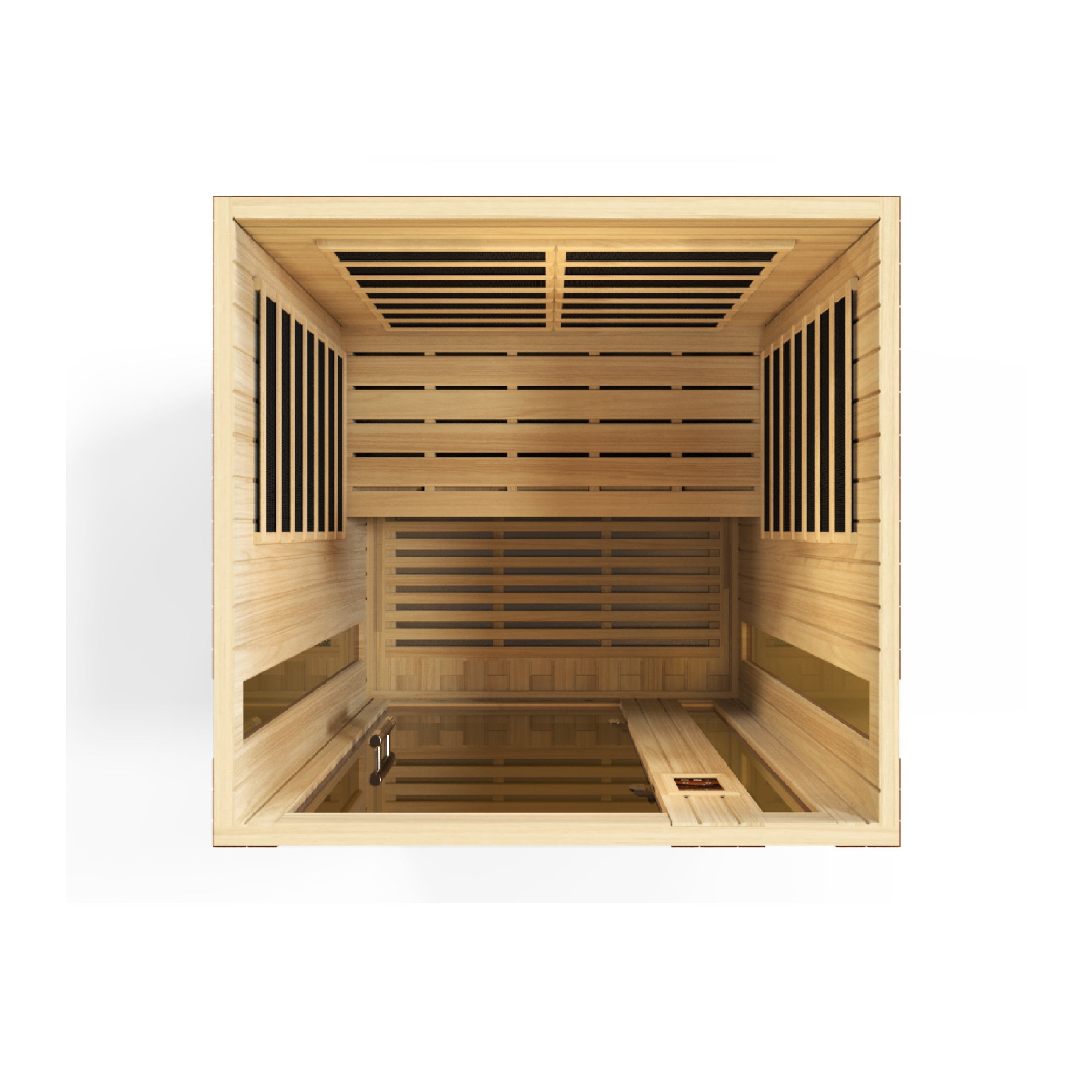 Dynamic Vittoria 2-Person Ultra Low EMF Far Infrared Sauna with Chromotherapy & Bluetooth