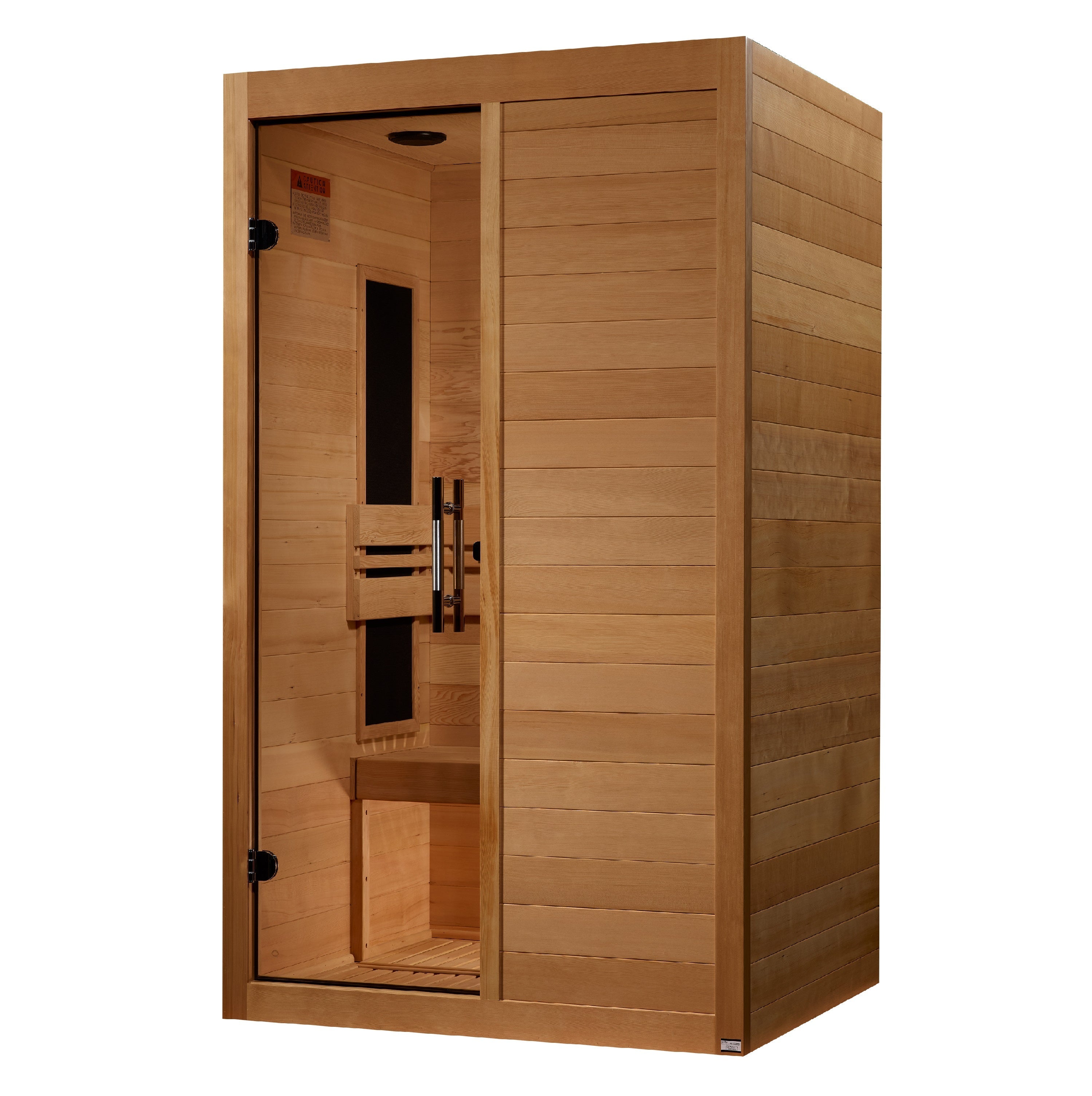 Maxxus S-Line 2-Person Low EMF FAR Infrared Sauna with Chromotherapy, Bluetooth