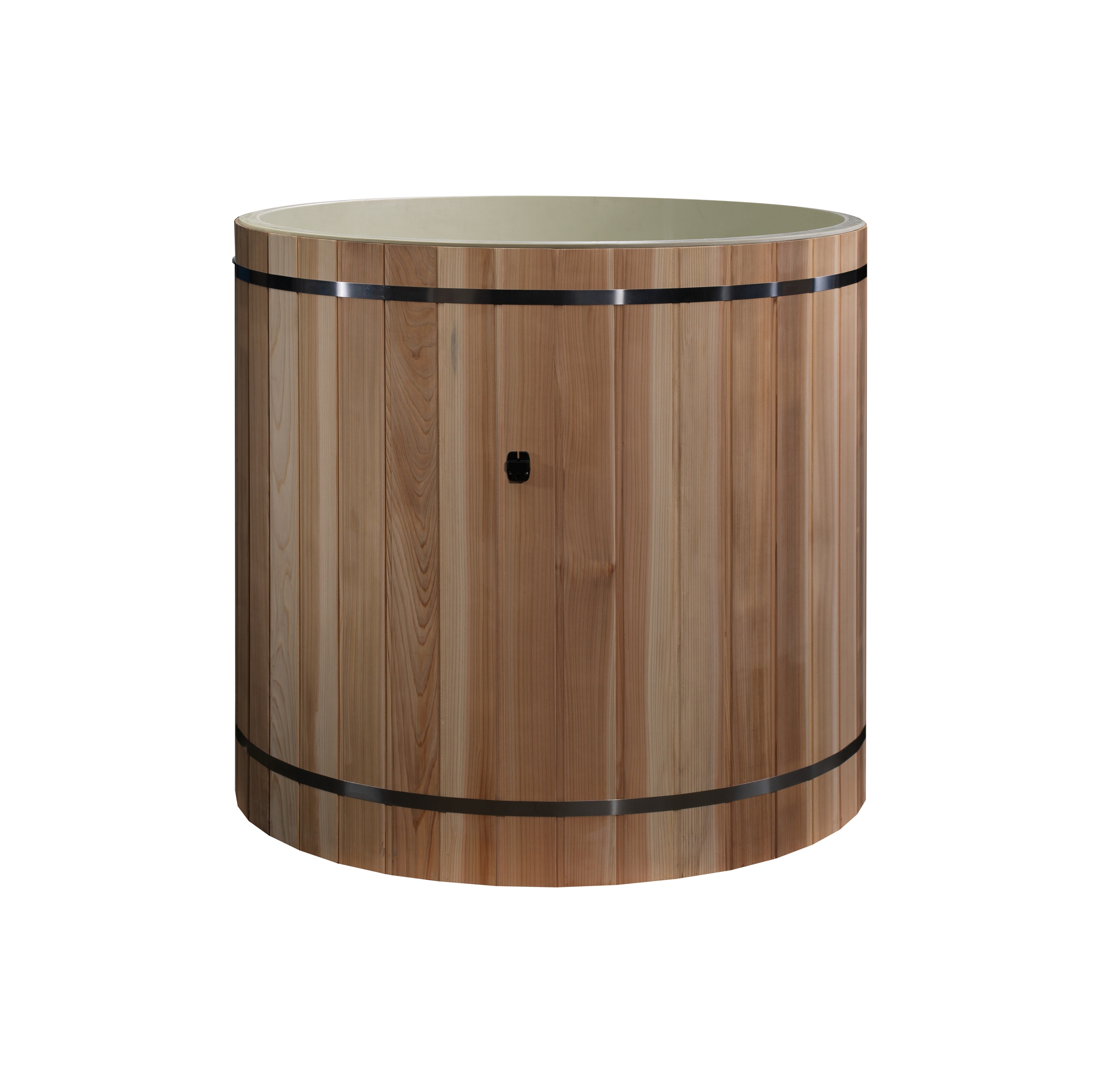Premium Cedar PVC Cold Plunge Barrel for Ultimate Muscle Recovery Wellness