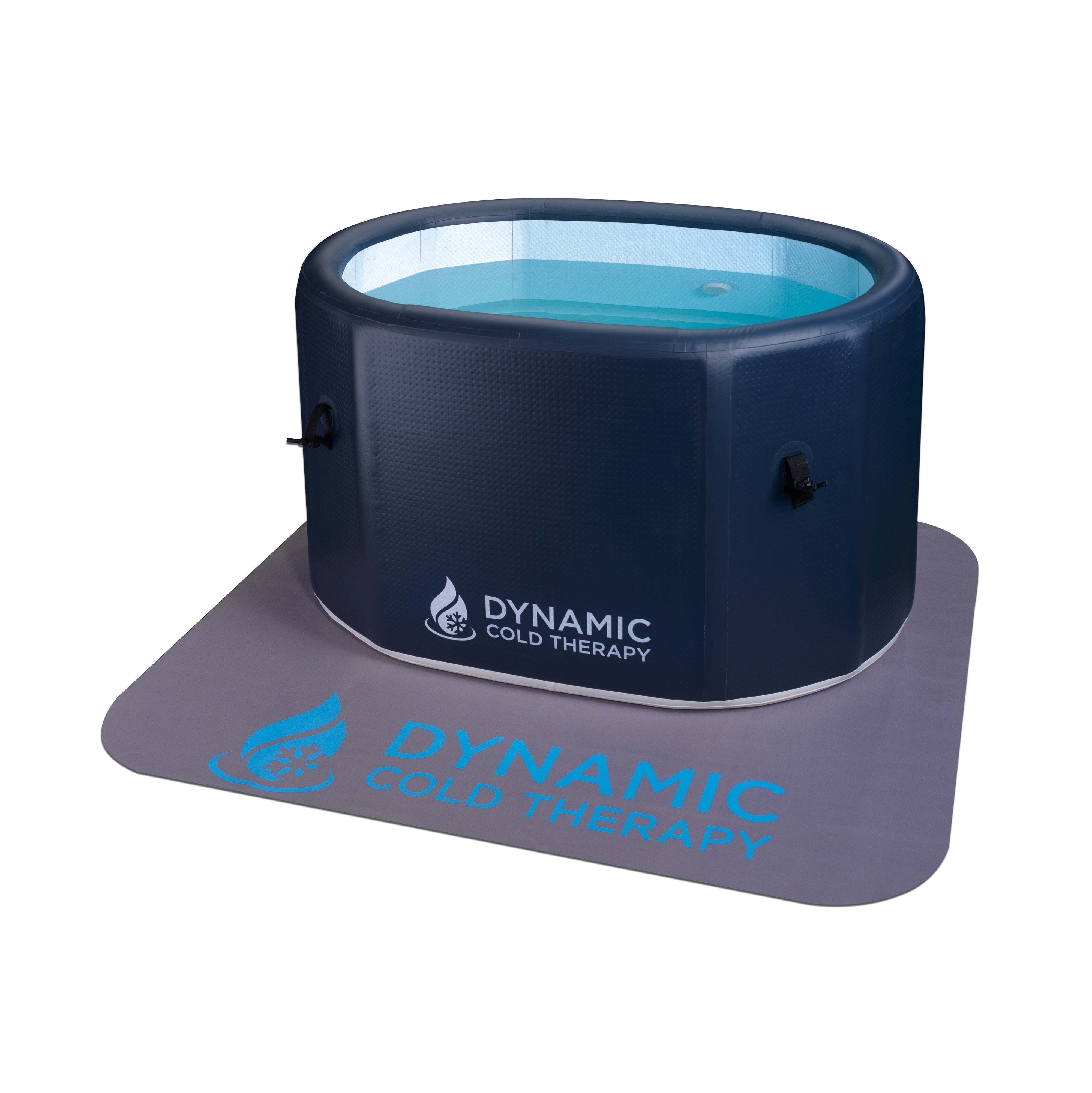 Portable Inflatable Oval Cold Plunge Tub for Dynamic Recovery Therapy
