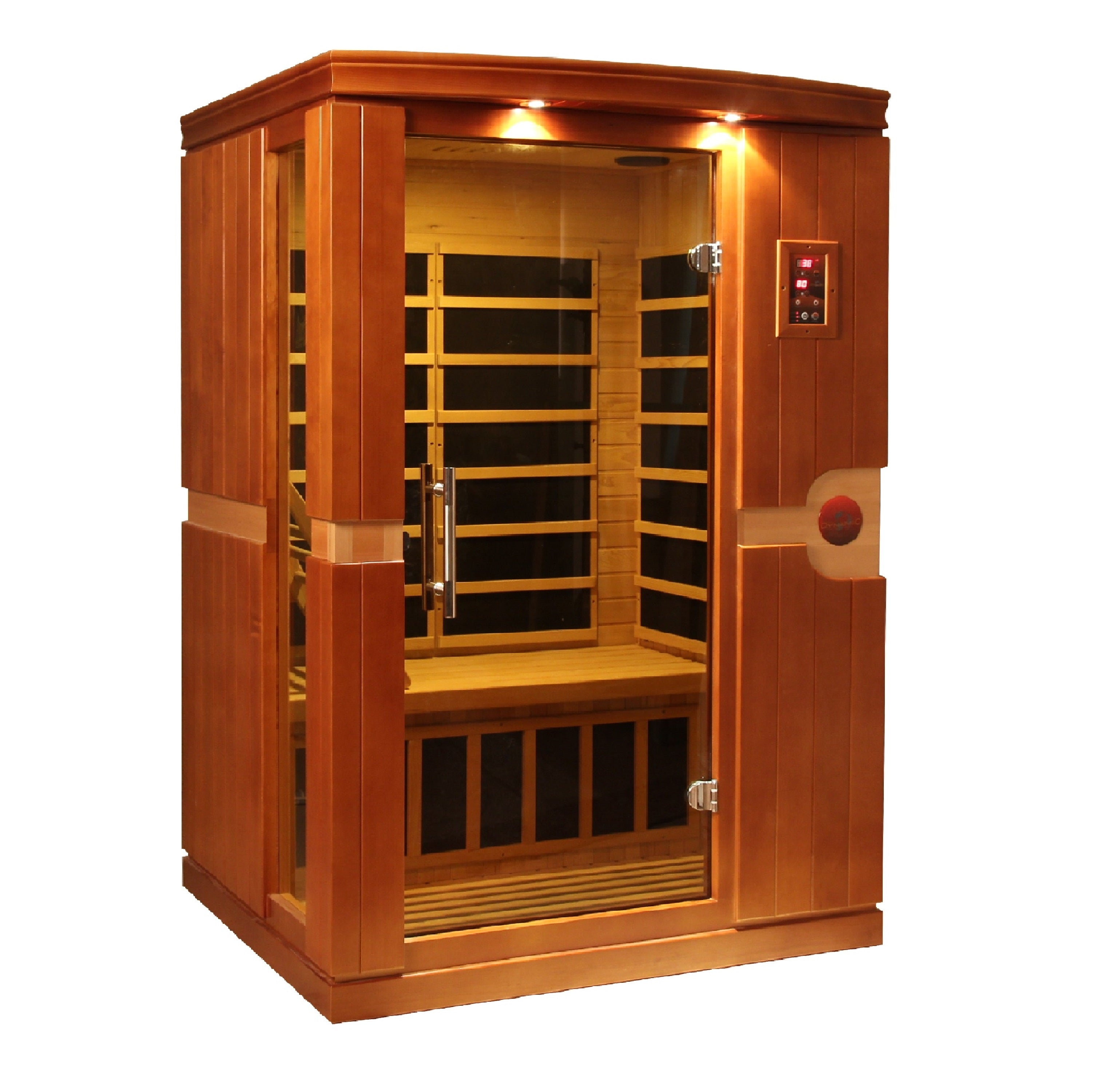 Dynamic Venice 2-Person Ultra Low EMF Far Infrared Sauna, Chromotherapy & Bluetooth