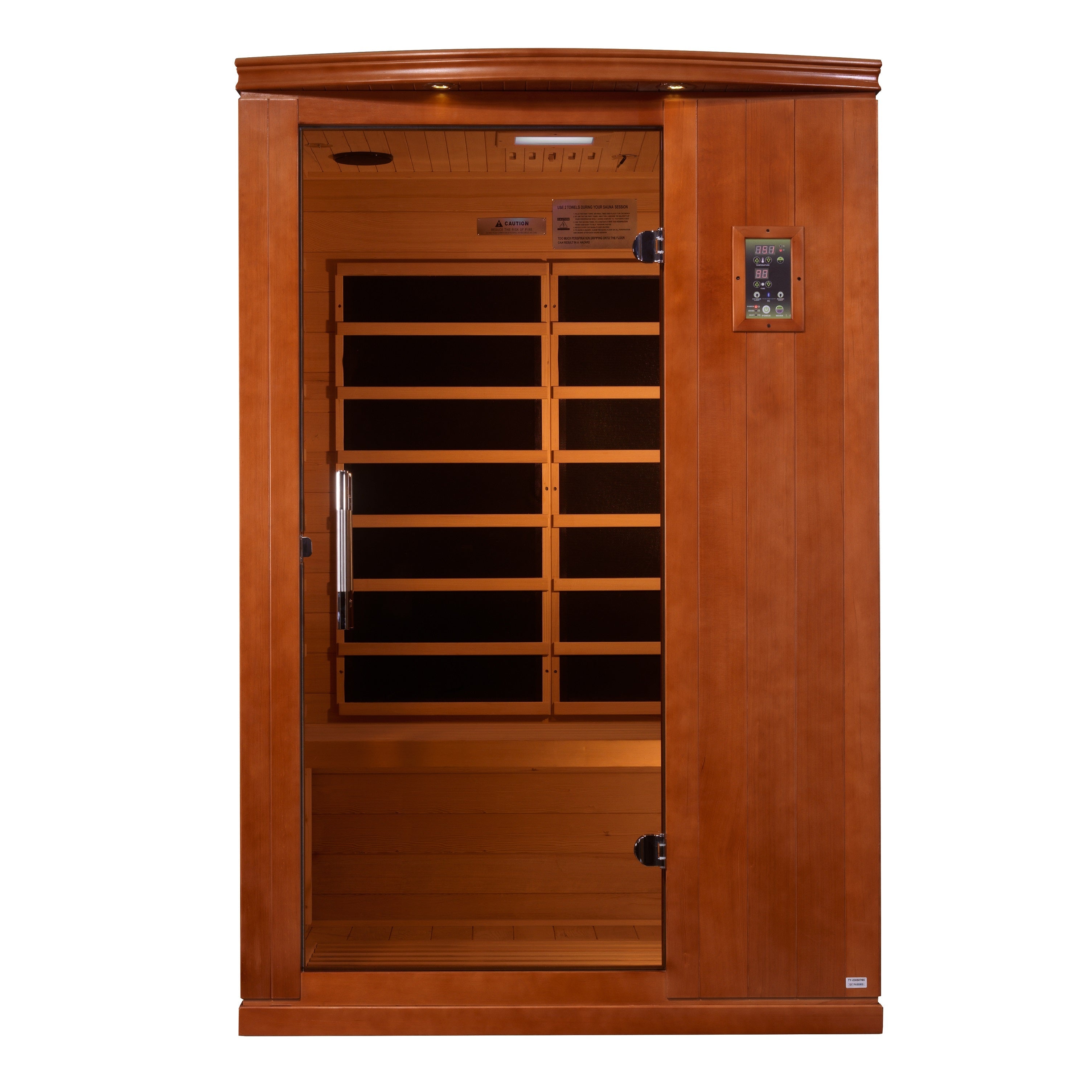 Dynamic Venice Elite 2-Person Ultra Low EMF Far Infrared Sauna with Chromotherapy