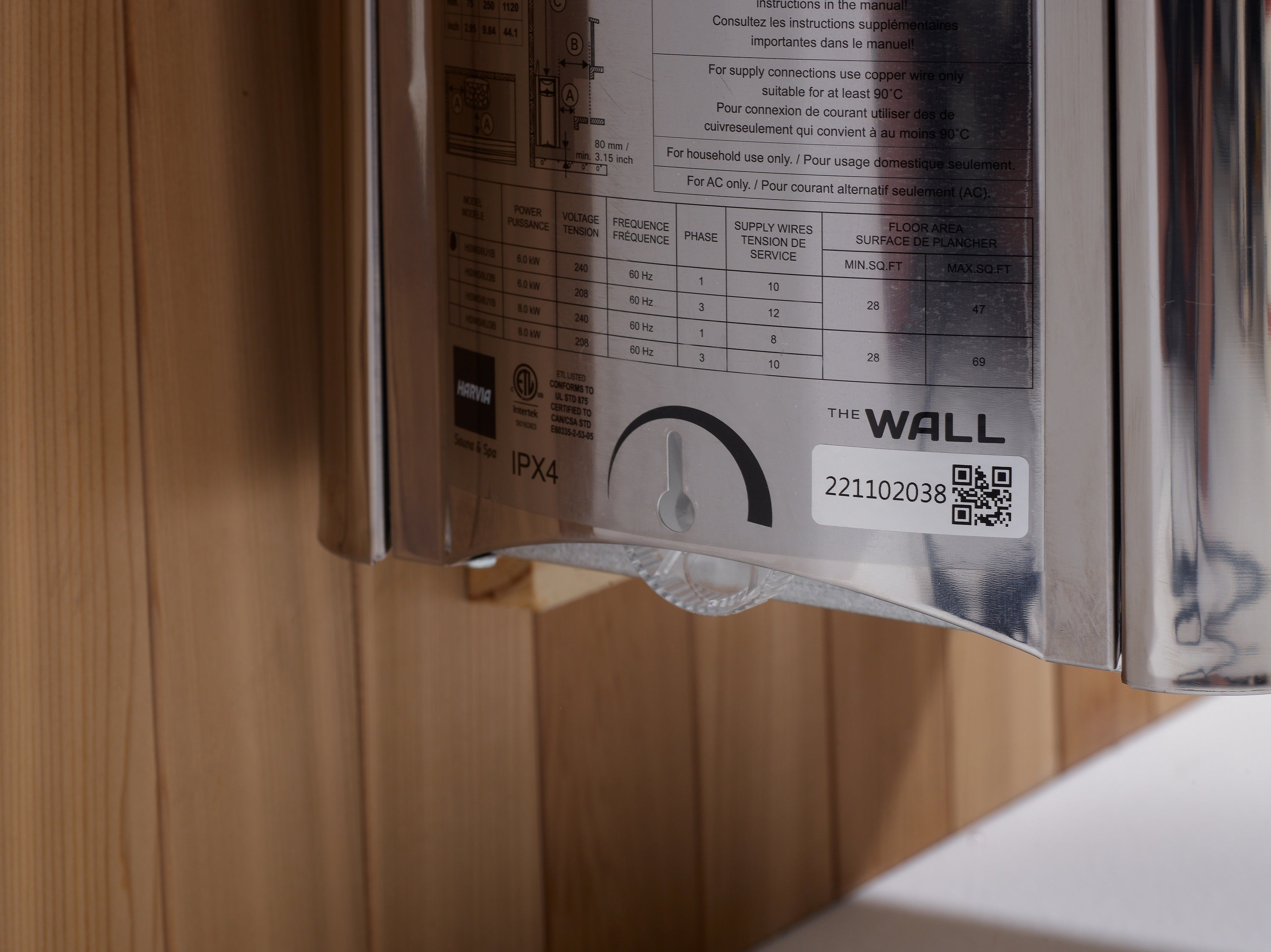 Golden Designs Soria 3-Person Hybrid Full Spectrum Infrared & Harvia Stove Sauna