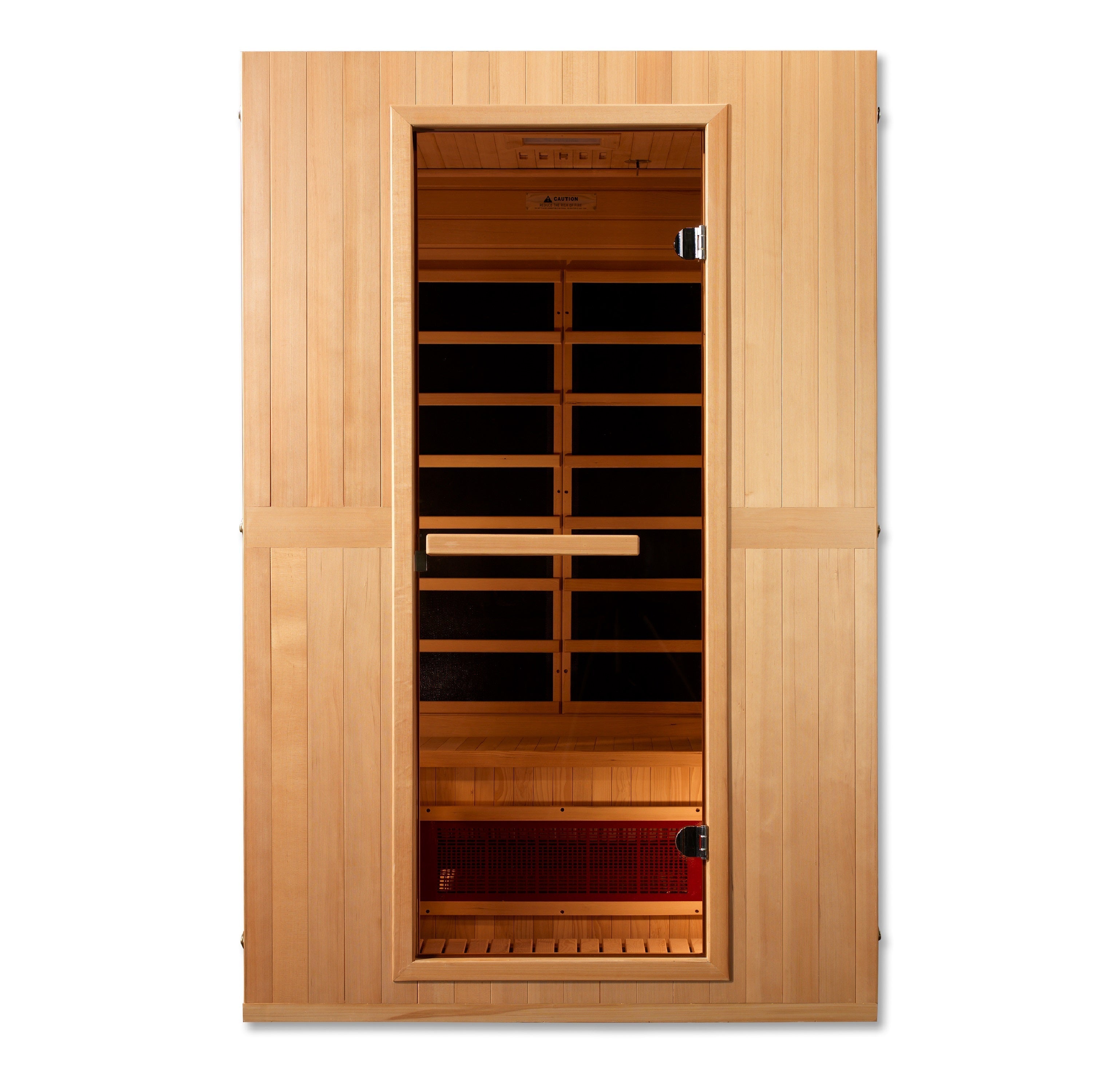 Maxxus 'Serenity' Dual Tech 2 Person Low EMF FAR Infrared Hemlock Sauna