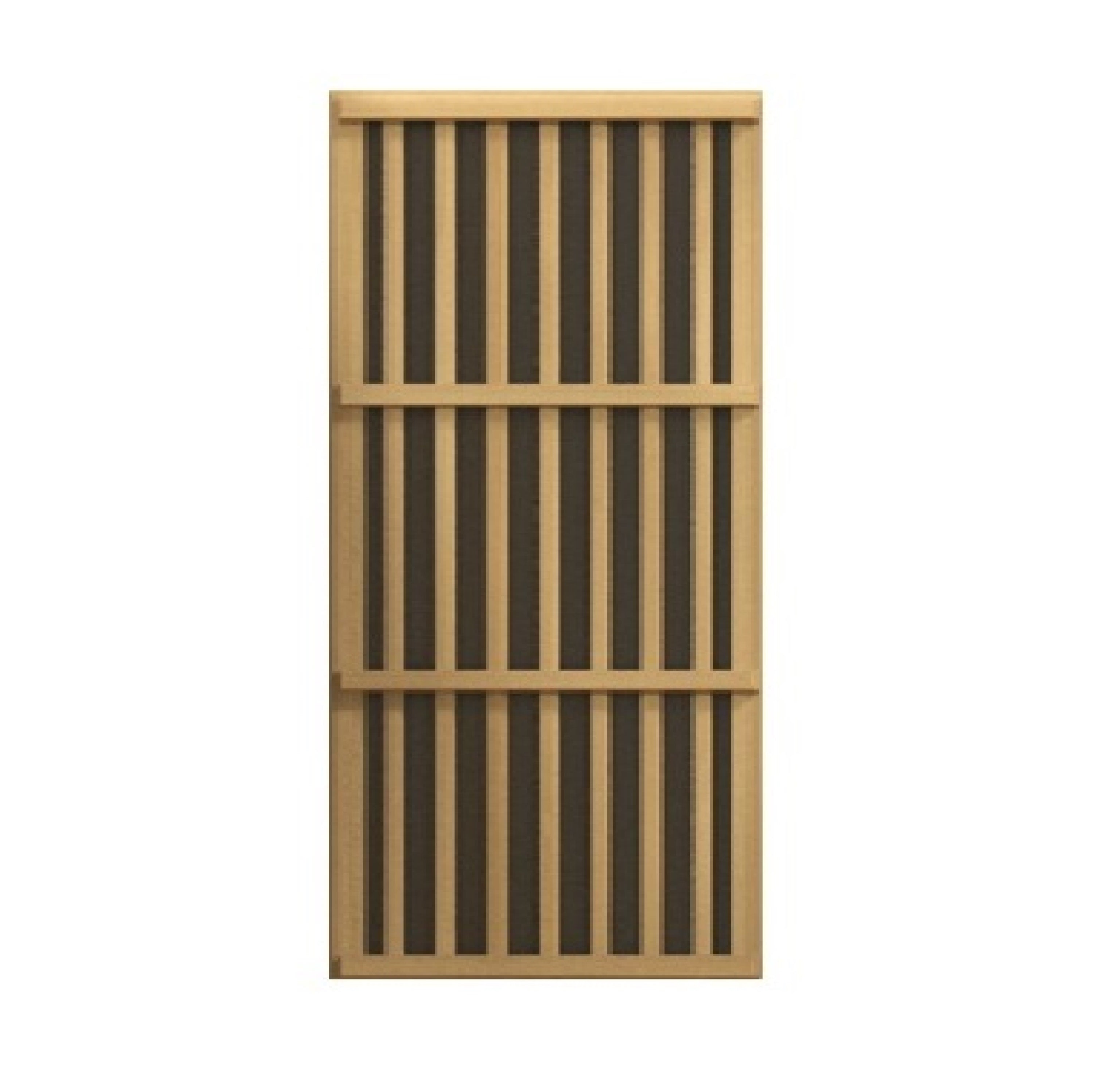 Maxxus 4 Person Low EMF FAR Infrared Hemlock Sauna with Chromotherapy & Bluetooth